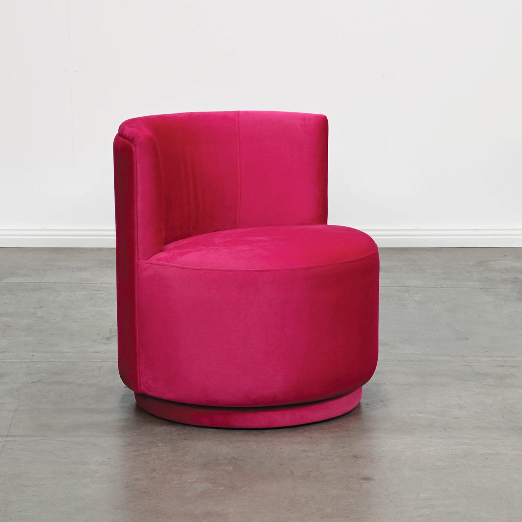 Accent & Occasional Chairs Petit Swivel Chair – Hot Pink