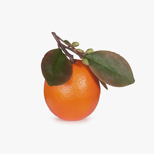 Artificial Flora Fruit Orange 8CML