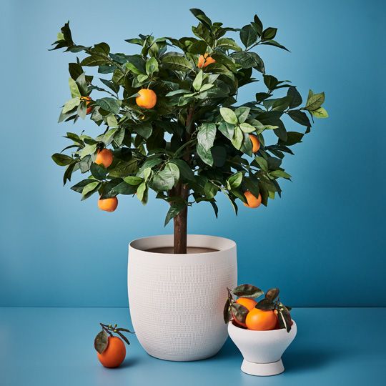 Artificial Flora Fruit Orange 8CML