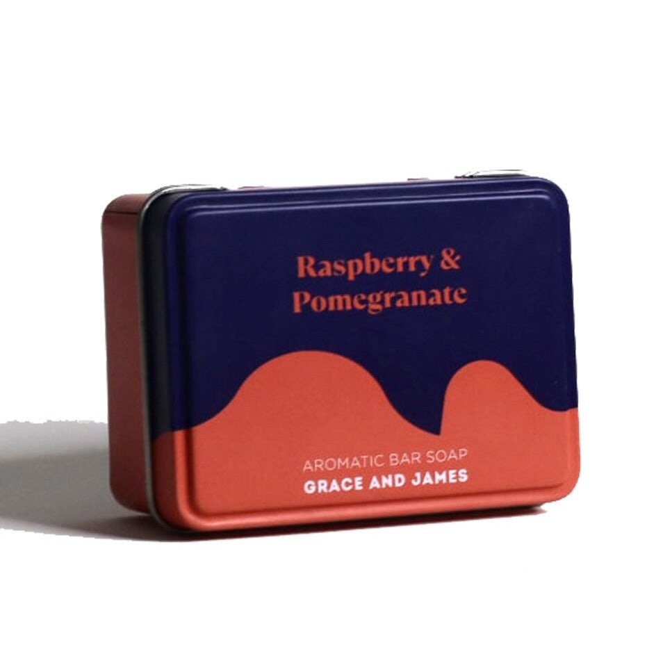 Bar Soap Raspberry & Pomegranate - Aromatic Bar Soap 110G