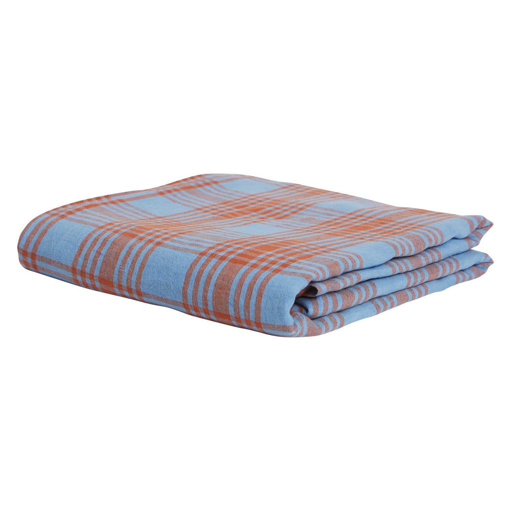 Bed Sheets Pello Linen Sheets - Blue Jay - Fitted Sheet