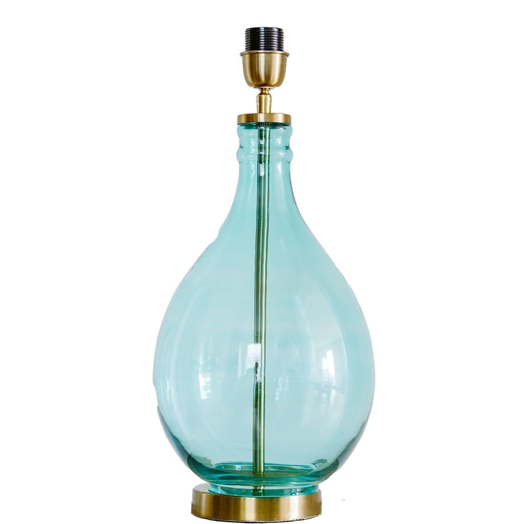Lamp Shades Glass Genie Bottle Lamp Base - Spearmint