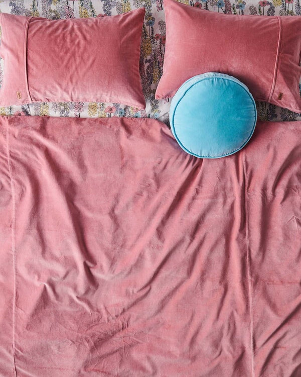 Pillowcases & Shams Dusty Rose Velvet Pillowcases Set Of 2 Standard