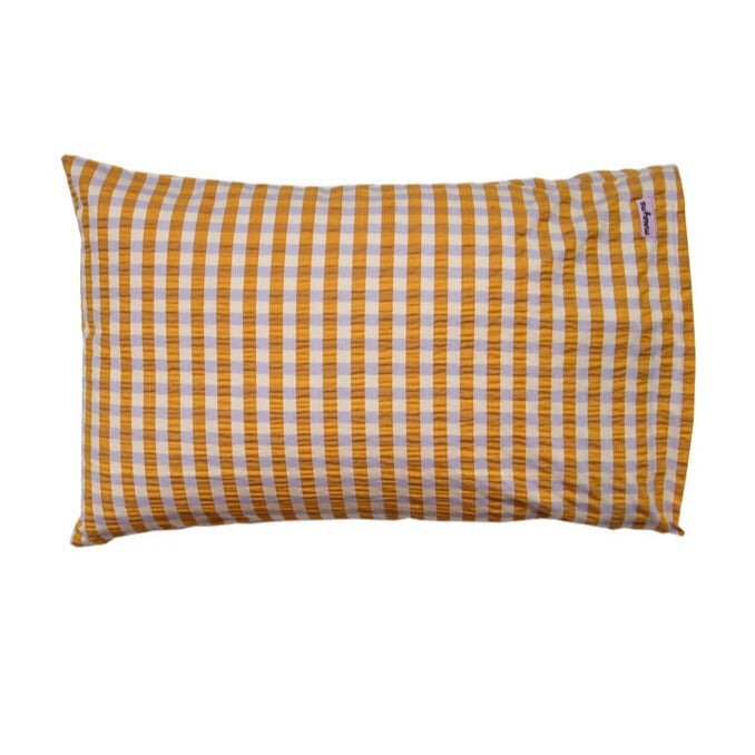 Pillowcases & Shams Mango Seersucker Standard Pillowcase Set