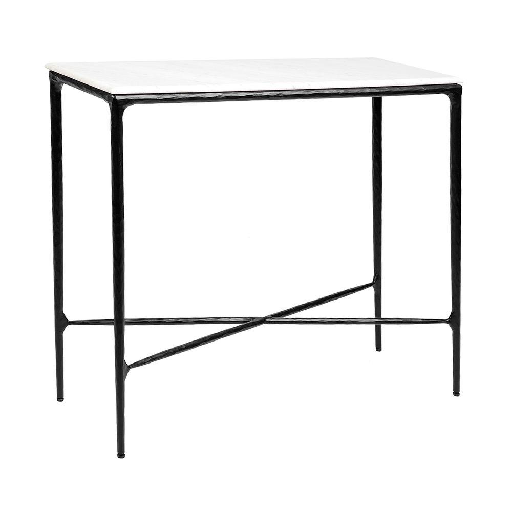 Accent Tables Esmond Marble Console Table Small