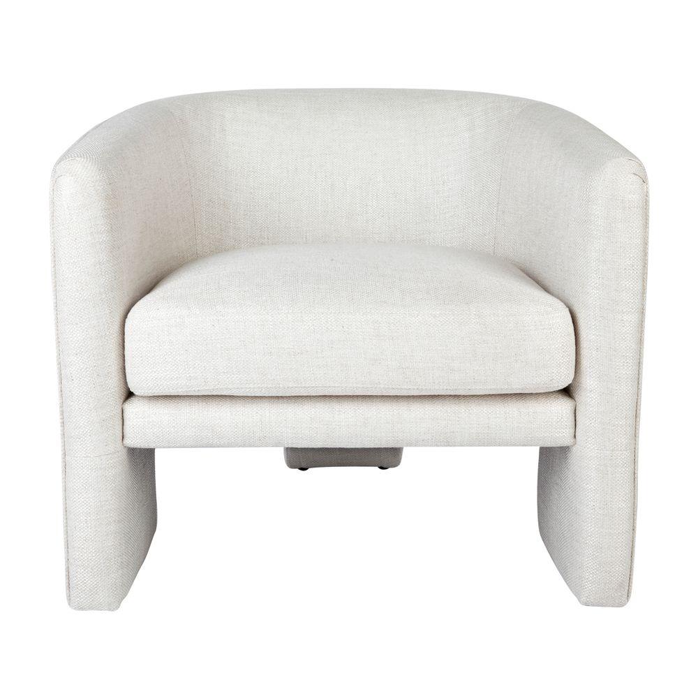 Arm Chairs, Recliners & Sleeper Chairs Natural Linen Fiona Occasional Chair