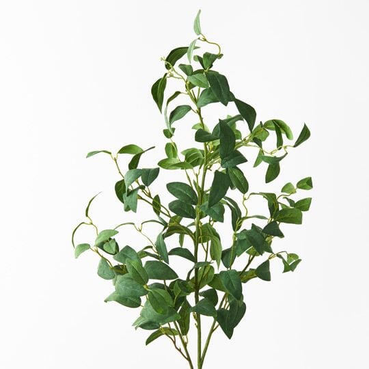 Artificial Flora Laurel Leaf Spray Green 104CML