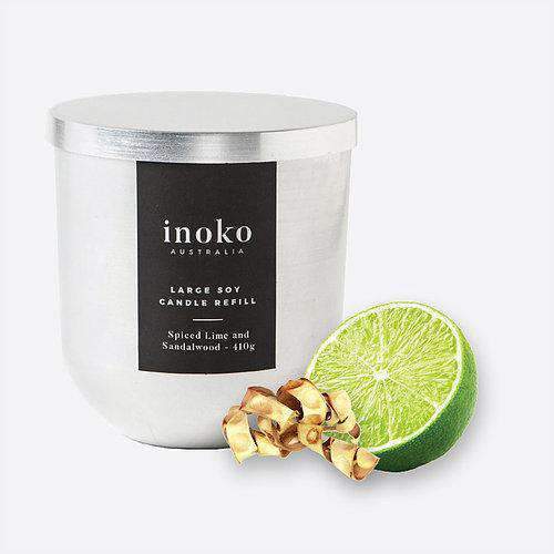 Candles & Candle Holders Large Candle Refill (Spiced Lime & Sandalwood)
