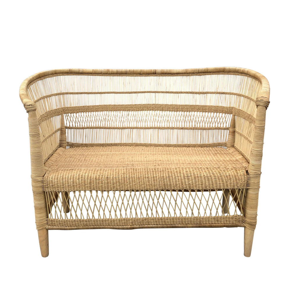 Chairs Malawi Chair Two Seater Natural