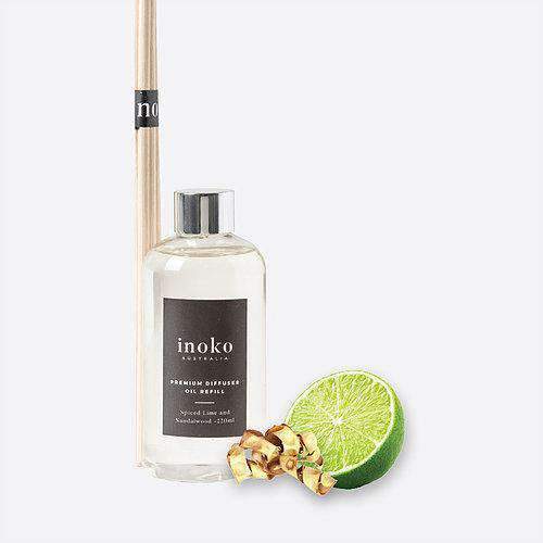 Diffusers Diffuser Refill Natural  Reeds (Spiced Lime and Sandalwood)