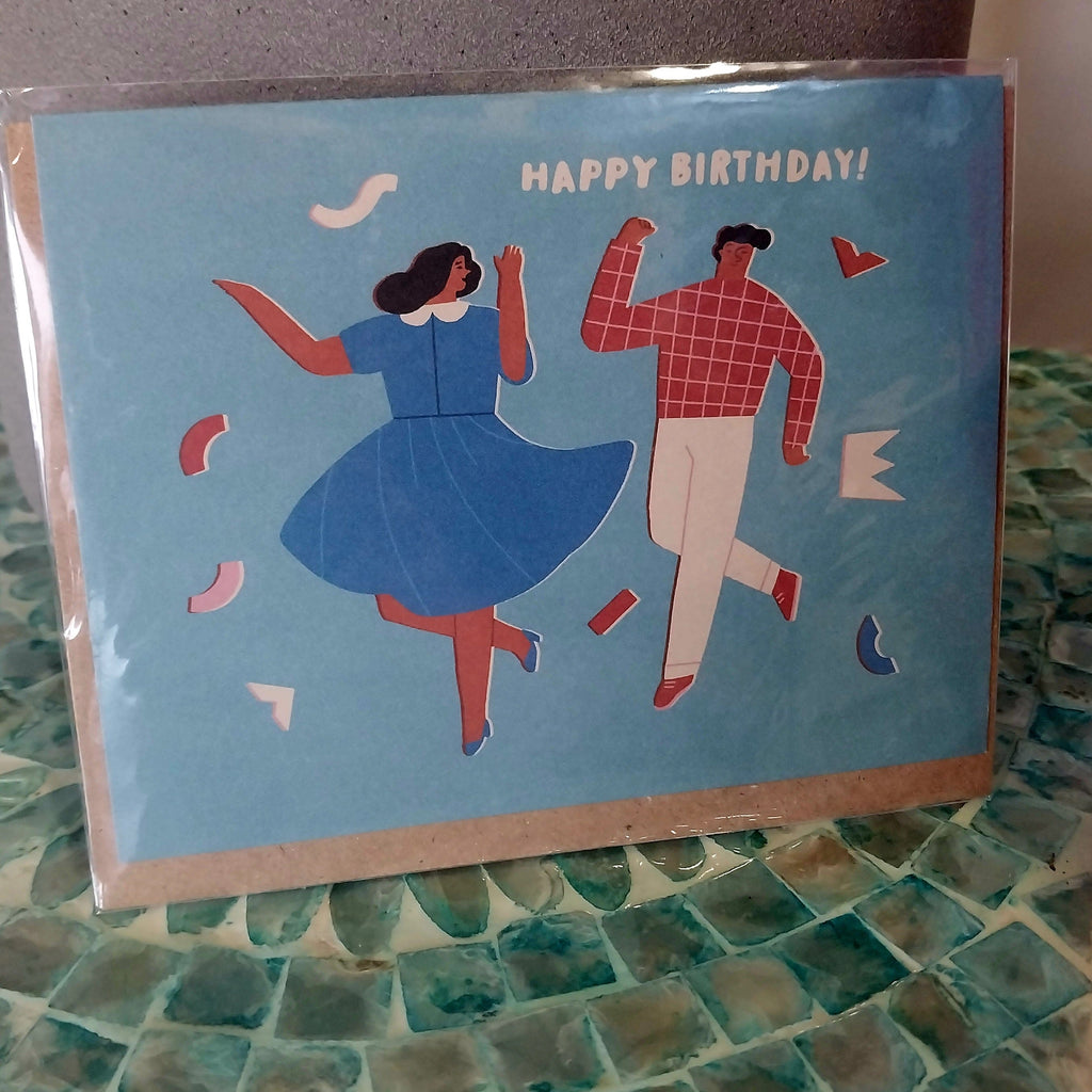 Greeting & Note Cards Birthday Dancers Greeting Card