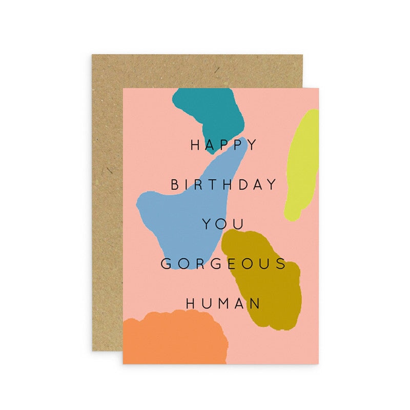 Greeting & Note Cards Cub By Katie Leamon Single Card Gorgeous Human