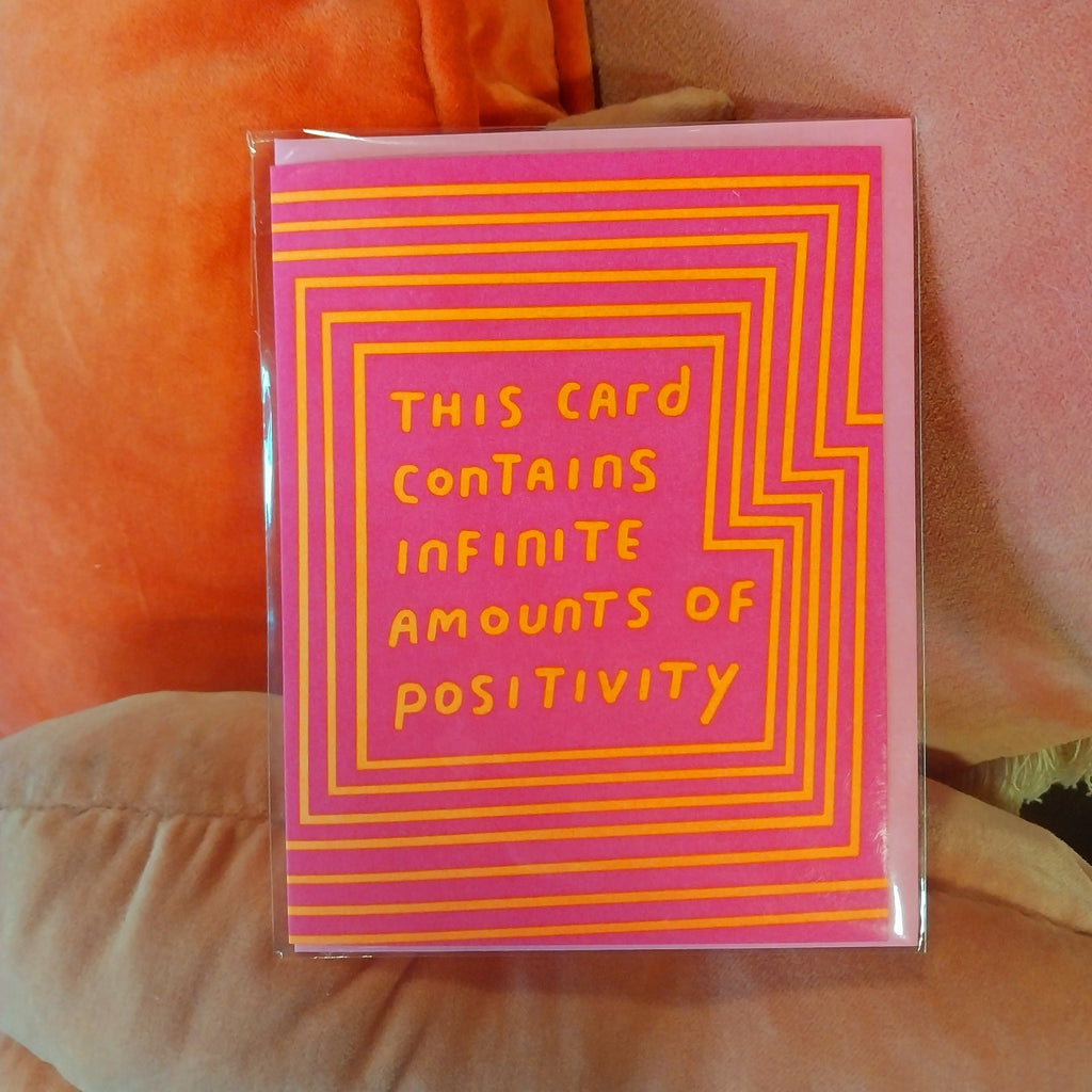Greeting & Note Cards Infinite Positivity Card