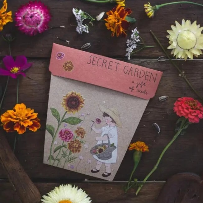 Greeting & Note Cards Secret Garden Gift of Seeds