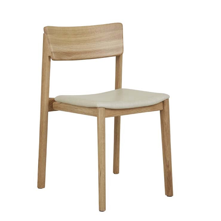 Kitchen & Dining Room Chairs Limestone/Light Oak Sketch Poise Upholstered Dining Chair