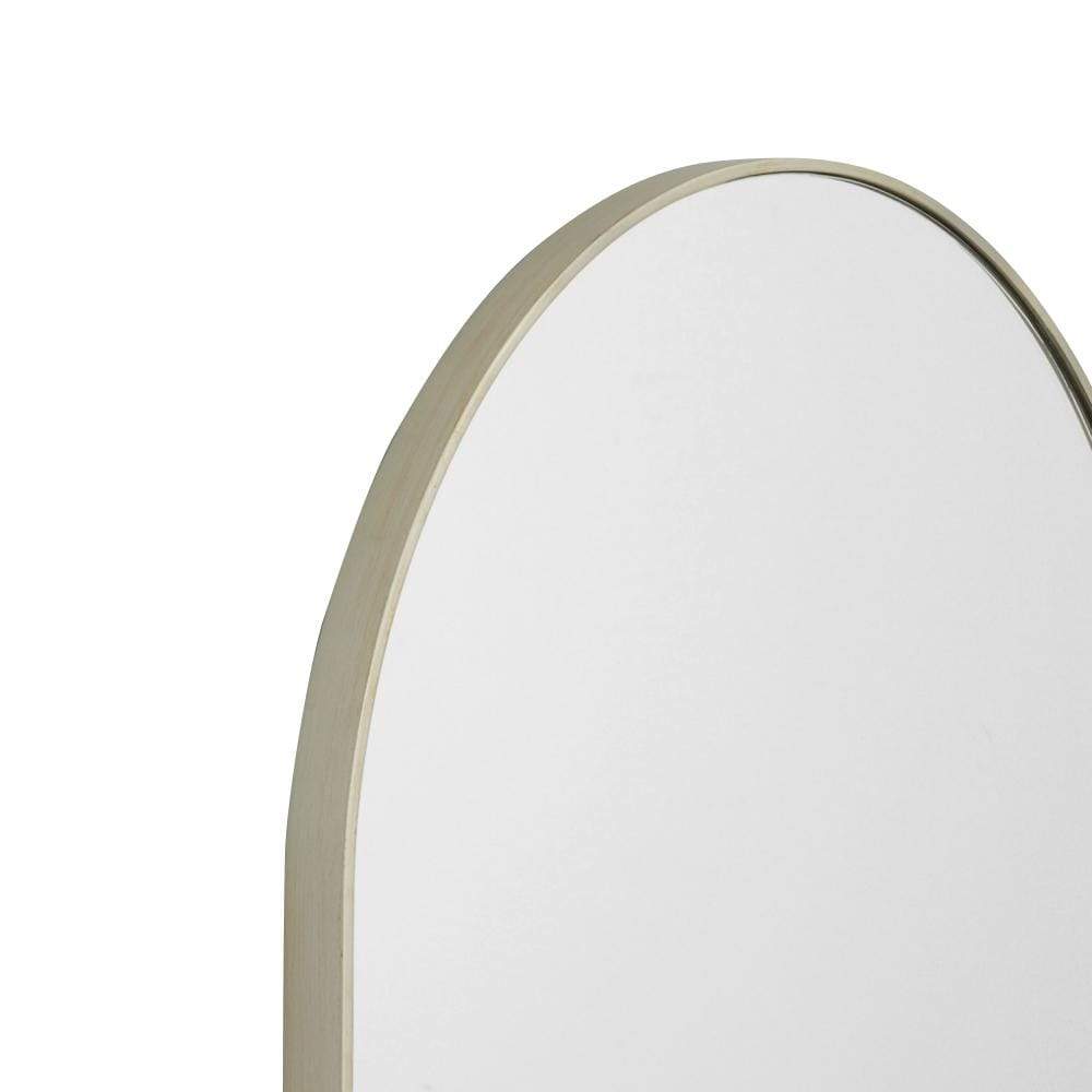 Mirrors Silver / 50X75cm Bjorn Oval Mirror