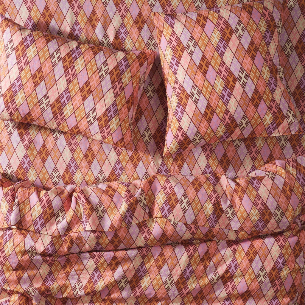 Quilts & Comforters Viola Linen Quilt Cover - Queen