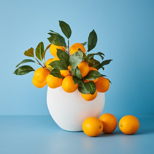 Artificial Flora Fruit Orange Spray