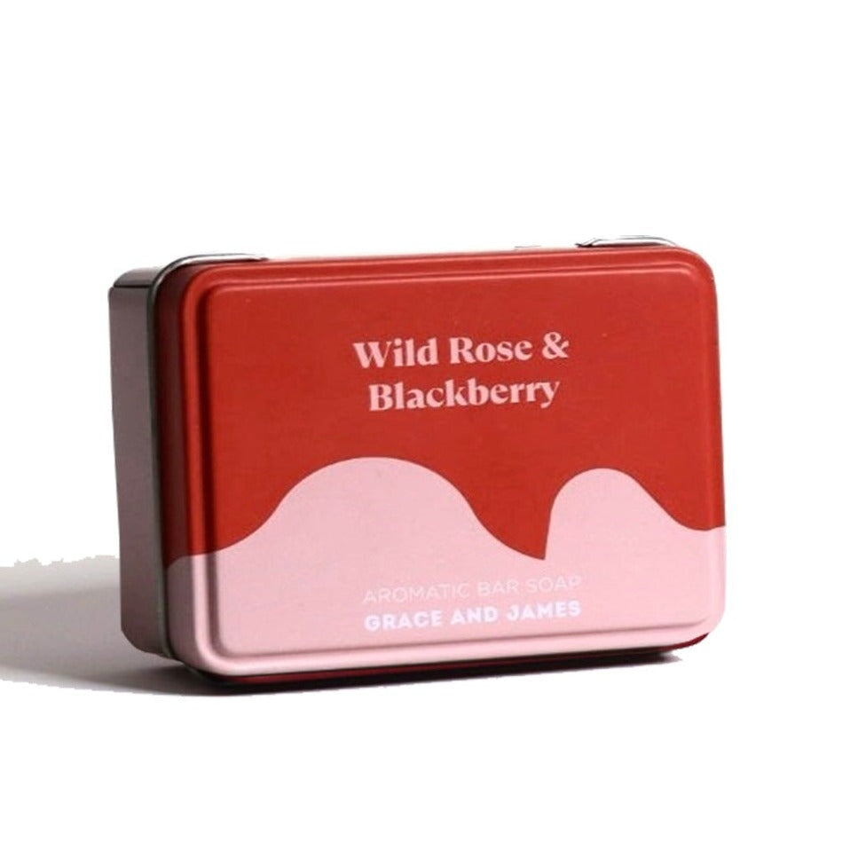 Bar Soap Wild Rose & Blackberry - Aromatic Bar Soap 110G