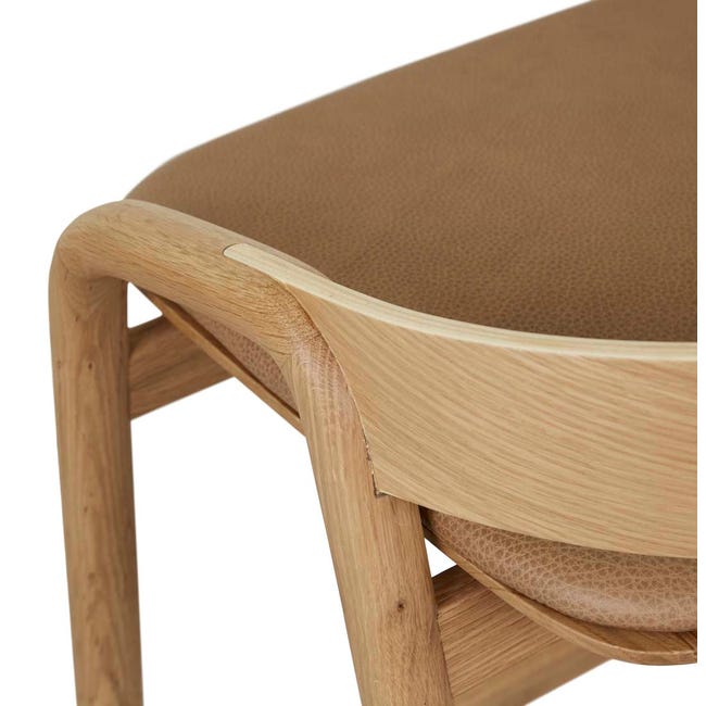 Bar Stools Tolv Inlay Upholstered Barstool