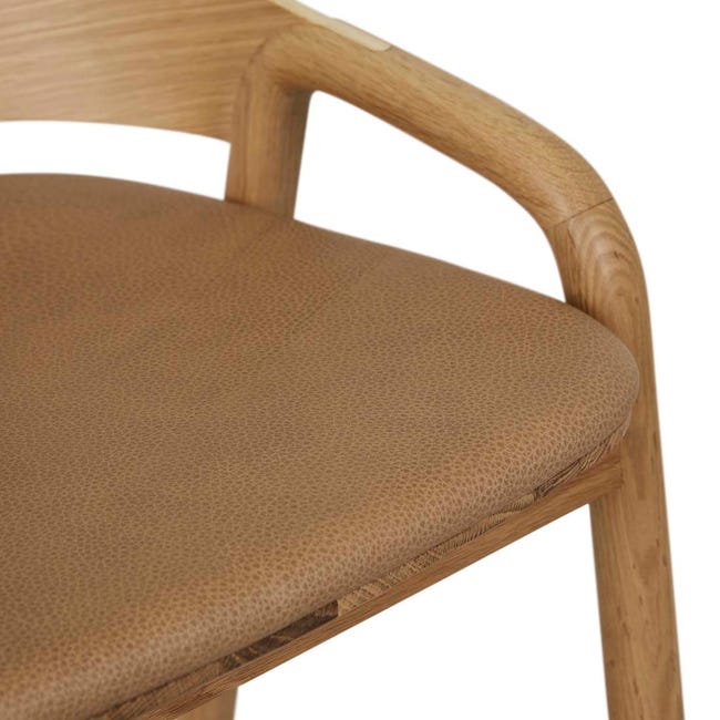 Bar Stools Tolv Inlay Upholstered Barstool