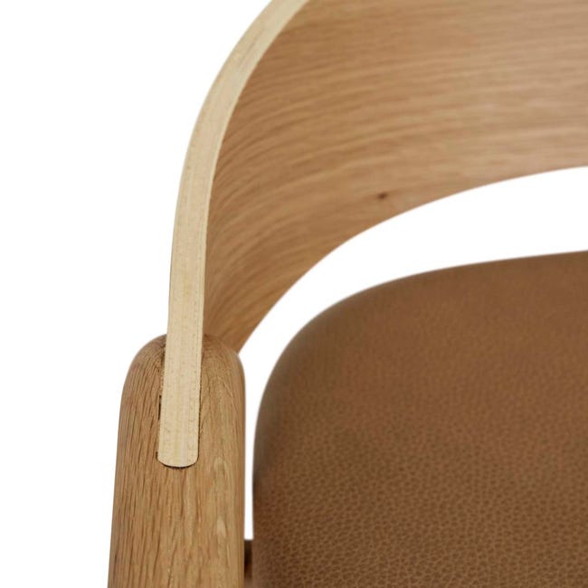 Bar Stools Tolv Inlay Upholstered Barstool