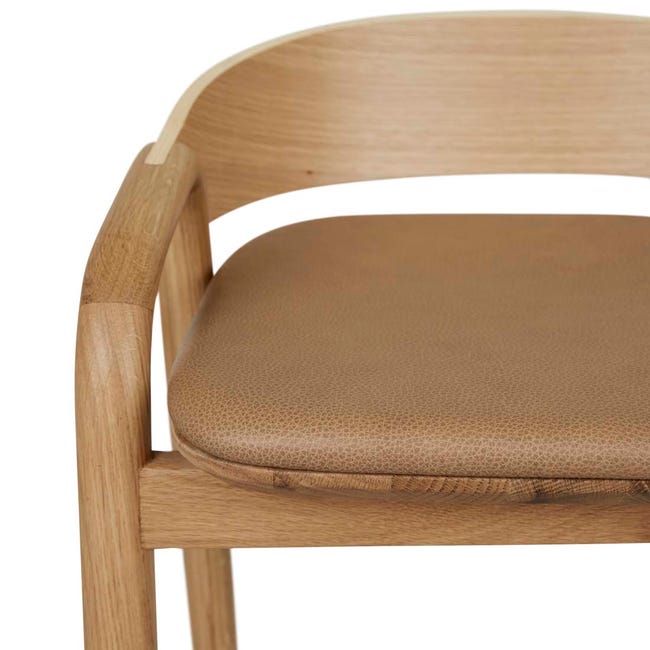 Bar Stools Tolv Inlay Upholstered Barstool