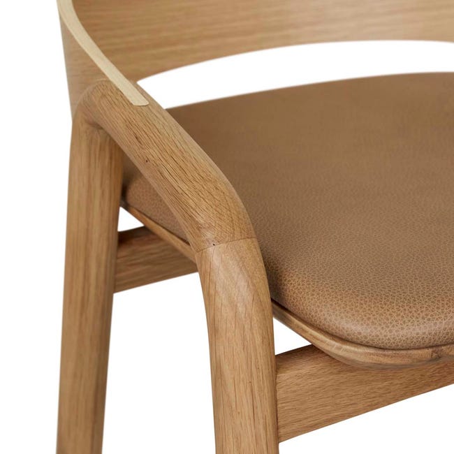 Bar Stools Tolv Inlay Upholstered Barstool