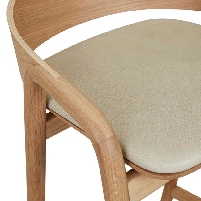 Bar Stools Tolv Inlay Upholstered Barstool