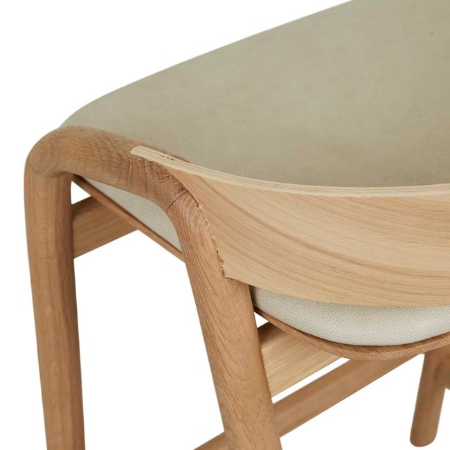 Bar Stools Tolv Inlay Upholstered Barstool