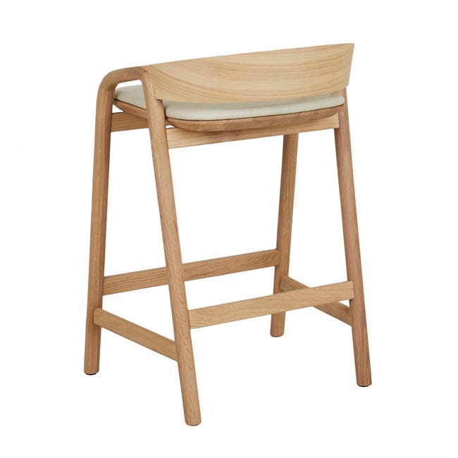 Bar Stools Tolv Inlay Upholstered Barstool
