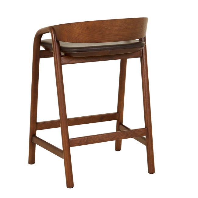 Bar Stools Tolv Inlay Upholstered Barstool