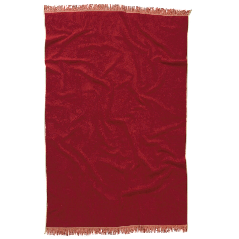 Bath Towels Lucia Bath Sheet - Crimson