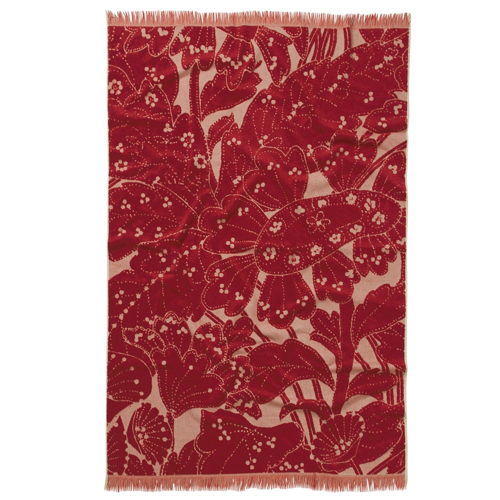 Bath Towels Lucia Bath Sheet - Crimson