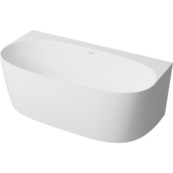 Baths Narva 158 x 86 MagnaCast Back To Wall Bath – Matte White