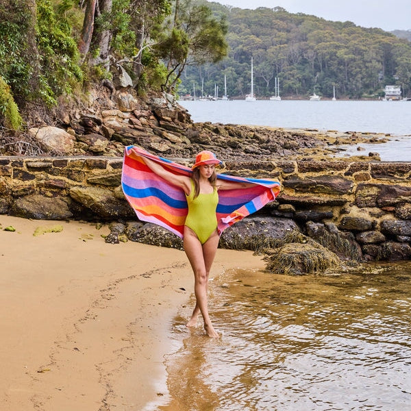 Beach Towels Surfs Up Terry Beach Towel