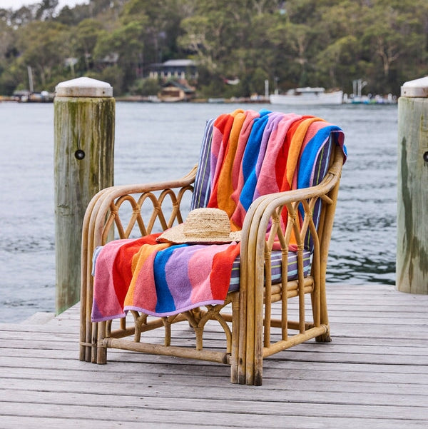 Beach Towels Surfs Up Terry Beach Towel