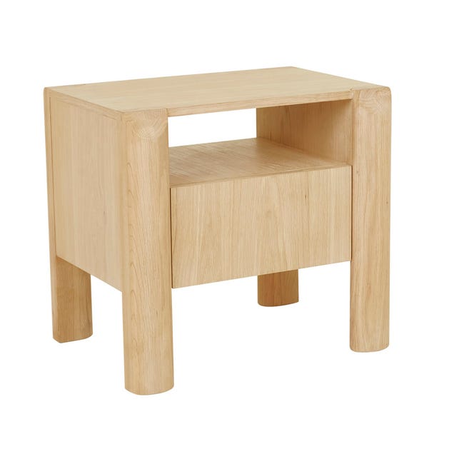 Bedside Tables Willa Bedside - Satin Oak