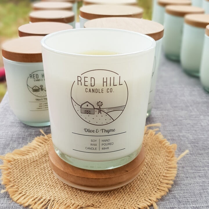 Candles Large Soy Wax Candle Coconut Lime