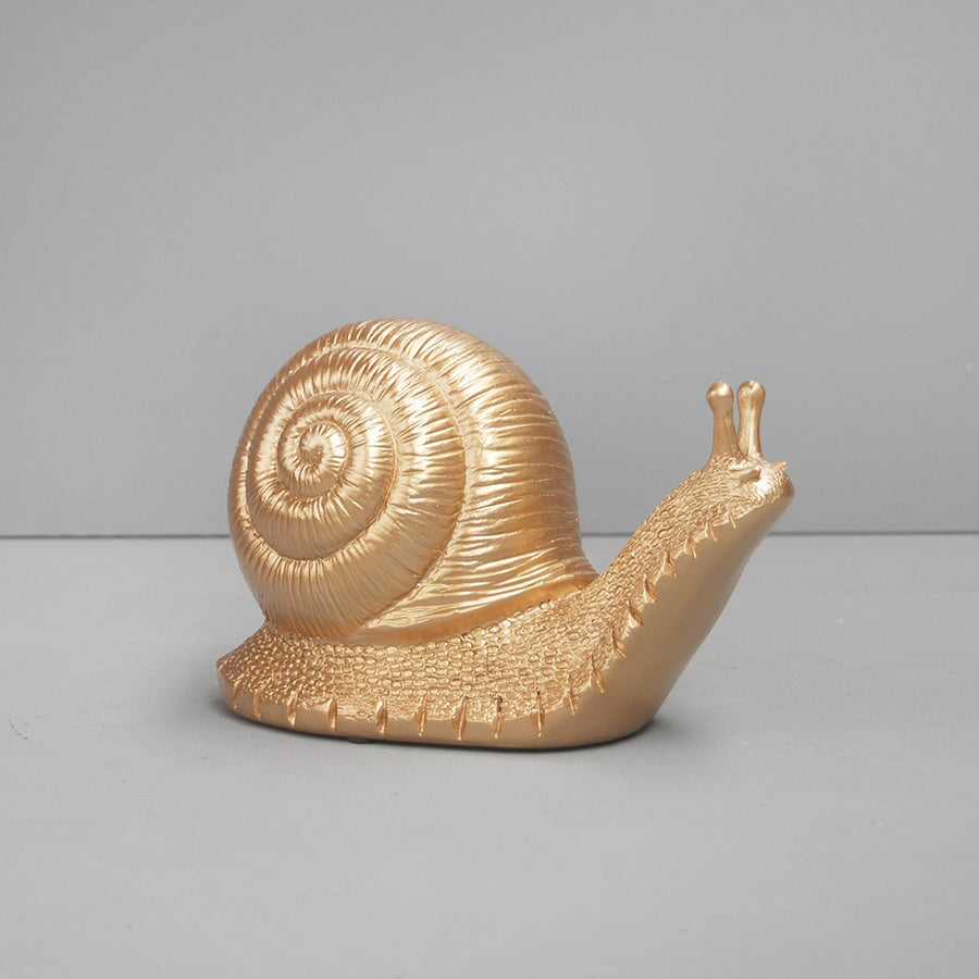 Decor Gold Table Snail