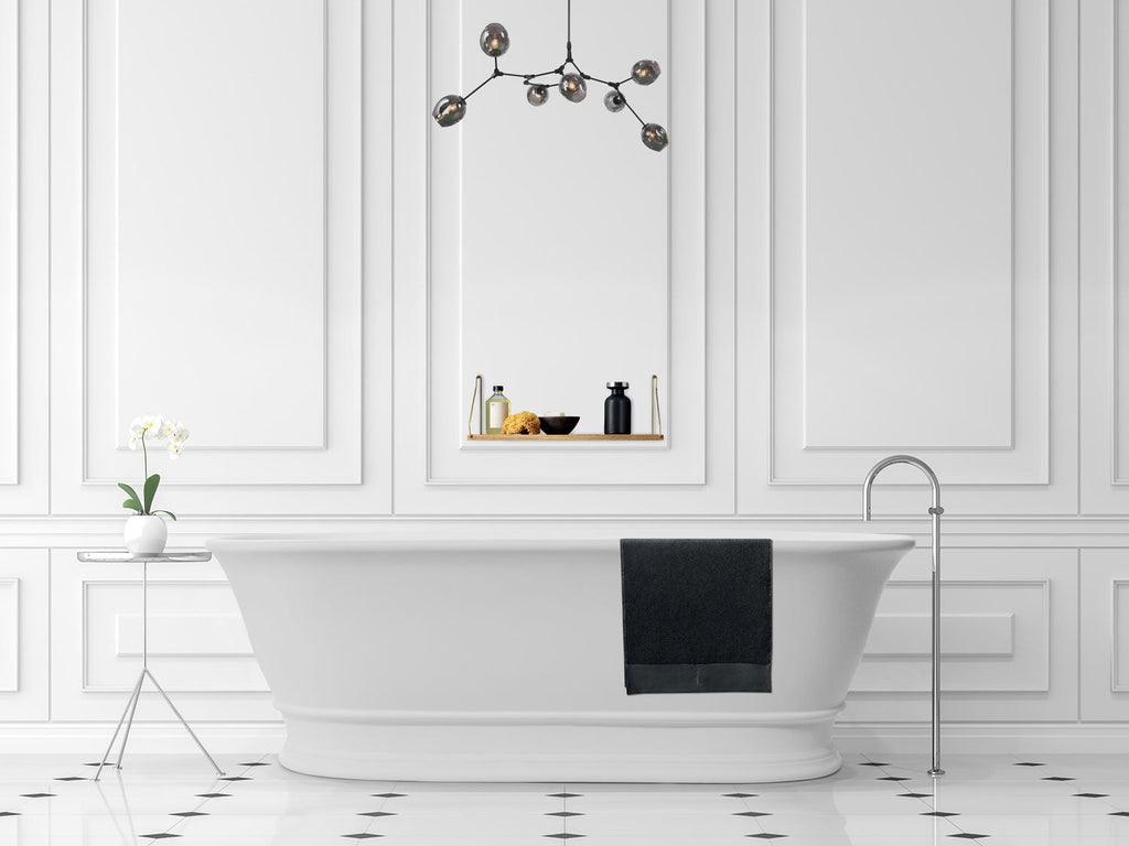 Freestanding Baths Cambridge TitanCast Freestanding Bath 1740mm - Satin Silk White