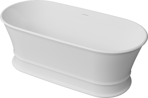 Freestanding Baths Claremont 170 x 84 MagnaCast Free Standing Bath – Matte White