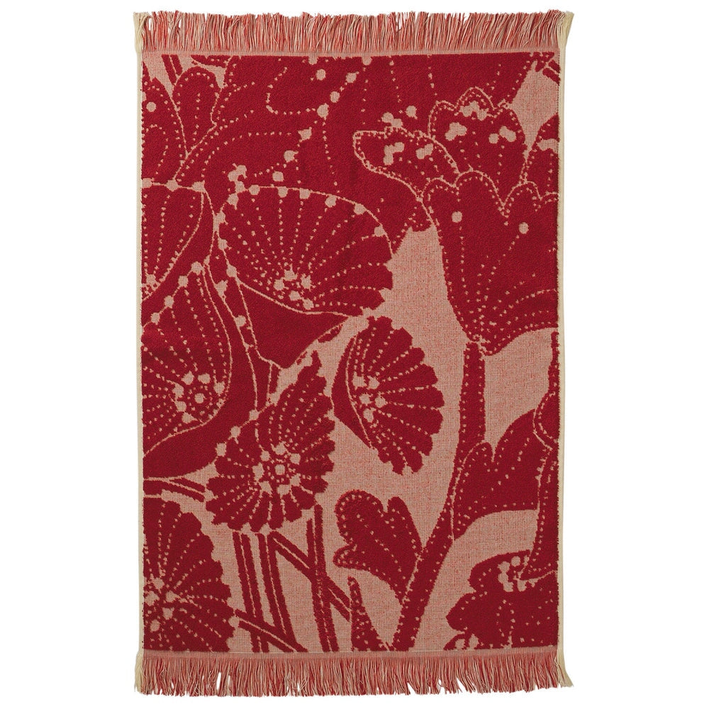 Hand Towels Lucia Hand Towel - Crimson