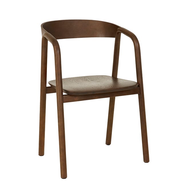 Kitchen & Dining Room Chairs Smoked Oak Tolv Inlay Dining Armchair