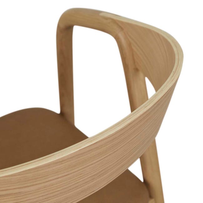 Kitchen & Dining Room Chairs Tolv Inlay Upholstered Dining Armchair