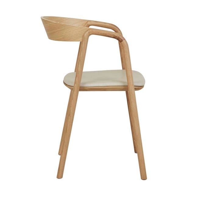 Kitchen & Dining Room Chairs Tolv Inlay Upholstered Dining Armchair