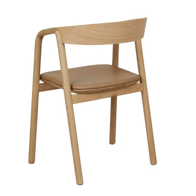 Kitchen & Dining Room Chairs Tolv Inlay Upholstered Dining Armchair