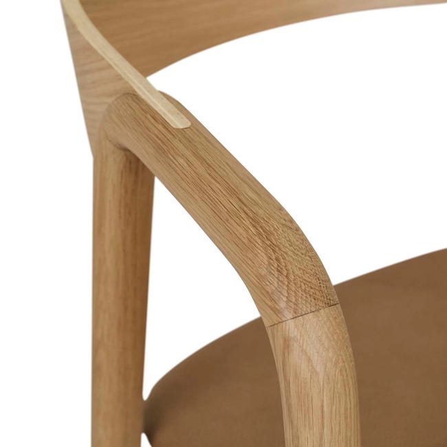 Kitchen & Dining Room Chairs Tolv Inlay Upholstered Dining Armchair