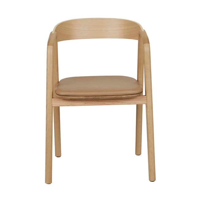 Kitchen & Dining Room Chairs Tolv Inlay Upholstered Dining Armchair