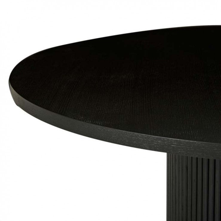 BUY THE Benjamin Ripple Round Dining Table ONLINE | VAVOOM